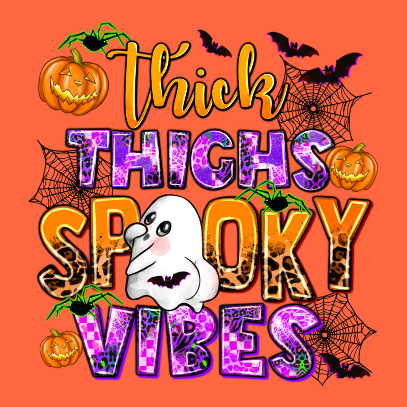 Thick Thighs Spooky Vibes Premium Hoodie by AdoDesignShop | Teevron