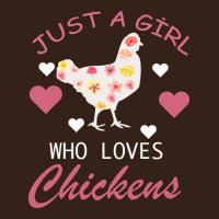 Just A Girl Who Love Chickens Heavy Core Tee | Teevron