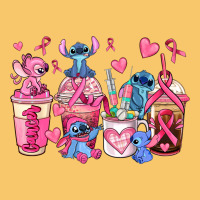 Breast Cancer Stitch Coffee Cups Vintage Hoodie | Teevron