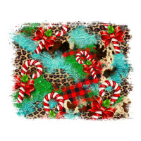 Christmas Plaid Turquoise Glitter Cowhide | Teevron