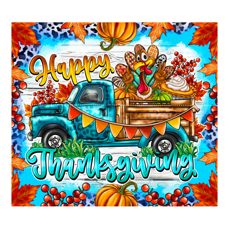 Happy Thanksgiving Premium Tee by CowhideDigitalArt | Teevron