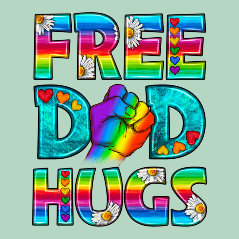 Pride Lgbtq Free Dad Hugs Classic Tee by BundleAndBundleShop | Teevron