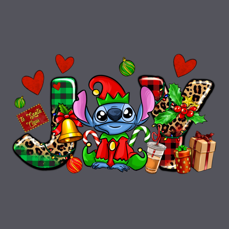 Joy With Christmas Elf Stitch Vintage Hoodie by AdoDesignShop | Teevron