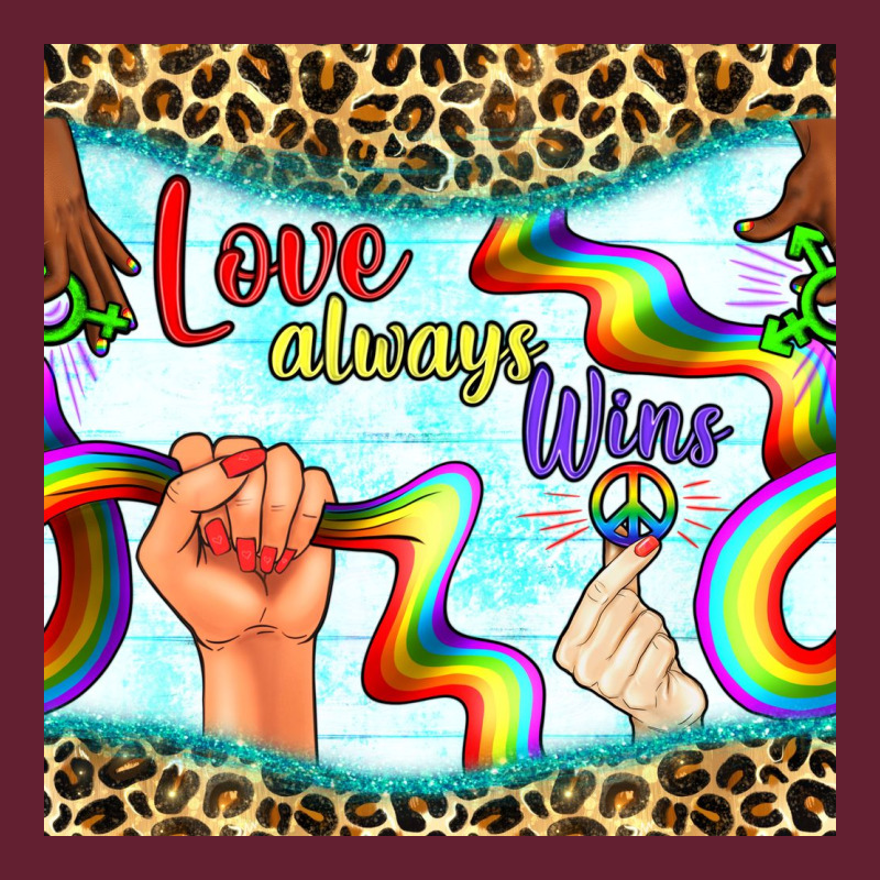 Pride Lgbtq Love Always Wins Peace Gender Symbol Classic Tee by BundleAndBundleShop | Teevron