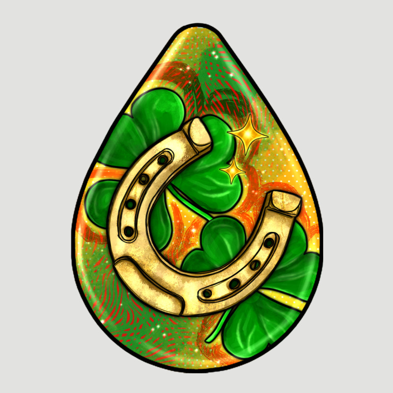 St.patrick's Teardrop Earrings Classic Tee by FaDigitalArtStudio | Teevron