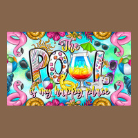 The Pool Is My Happy Place Premium Tee | Teevron