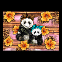 Mama Panda And Baby Panda Ladies Tee | Teevron