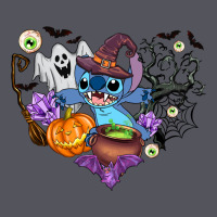 Stitch Heart Halloween Vintage Hoodie | Teevron
