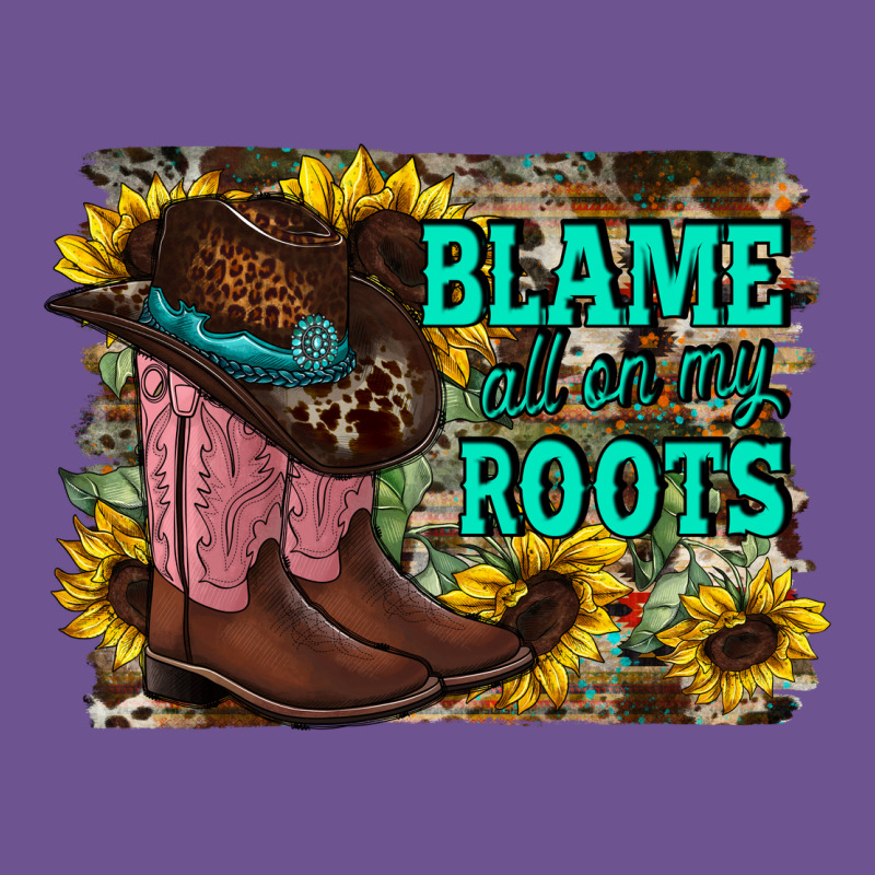 Blame All On My Roots Vintage Tee by RacoonDesign | Teevron