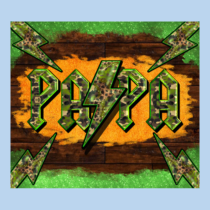 Papa  Lightning Camouflage Classic Tee by BarkalooDesign | Teevron