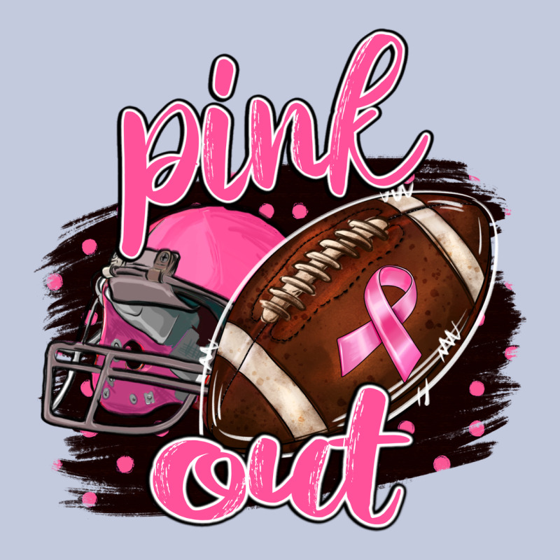 Pink Out Football Long Sleeve Tee by BarkalooDesign | Teevron
