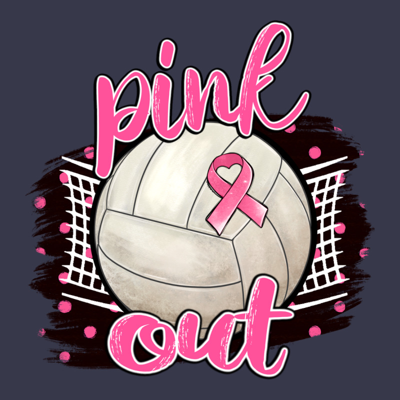 Pink Out Volleyball Long Sleeve Tee by BarkalooDesign | Teevron