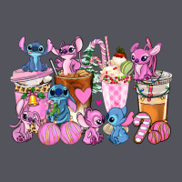 Stitch And Lilo Pink Christmas Coffee Cups Vintage Hoodie | Teevron