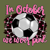 In October We Wear Pink Soccer Long Sleeve Tee | Teevron