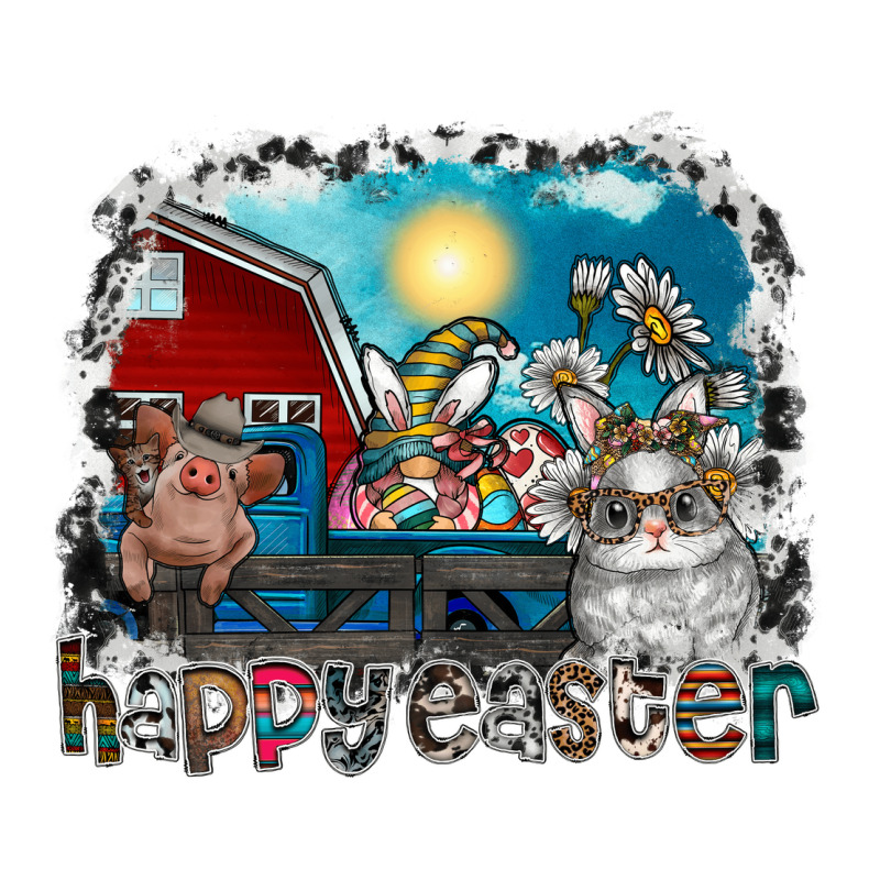 Happy Easter Premium Tee by CowhideDigitalArt | Teevron