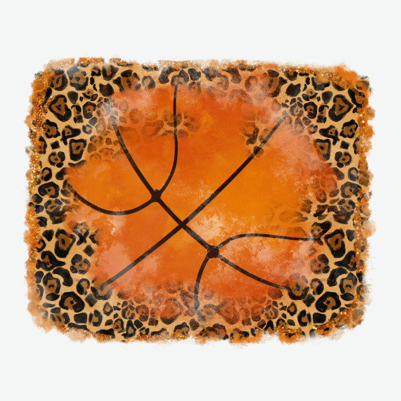 Glitter Leopard Basketball Background Urban Heavy Tee by RanaPortraitStore | Teevron