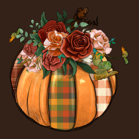 Floral Pumpkin Heavy Core Tee | Teevron