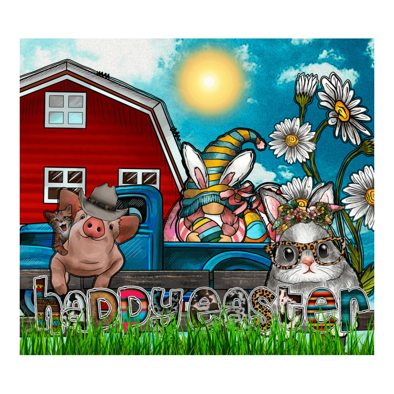 Happy Easter Premium Tee by CowhideDigitalArt | Teevron