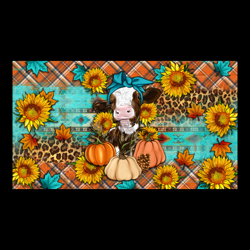 Fall Cow Ladies Tee by Artiststas | Teevron