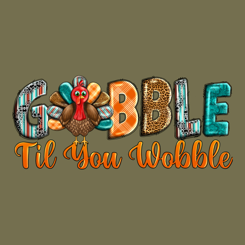 Gobble Till You Wobble Vintage Hoodie by BarkalooDesign | Teevron