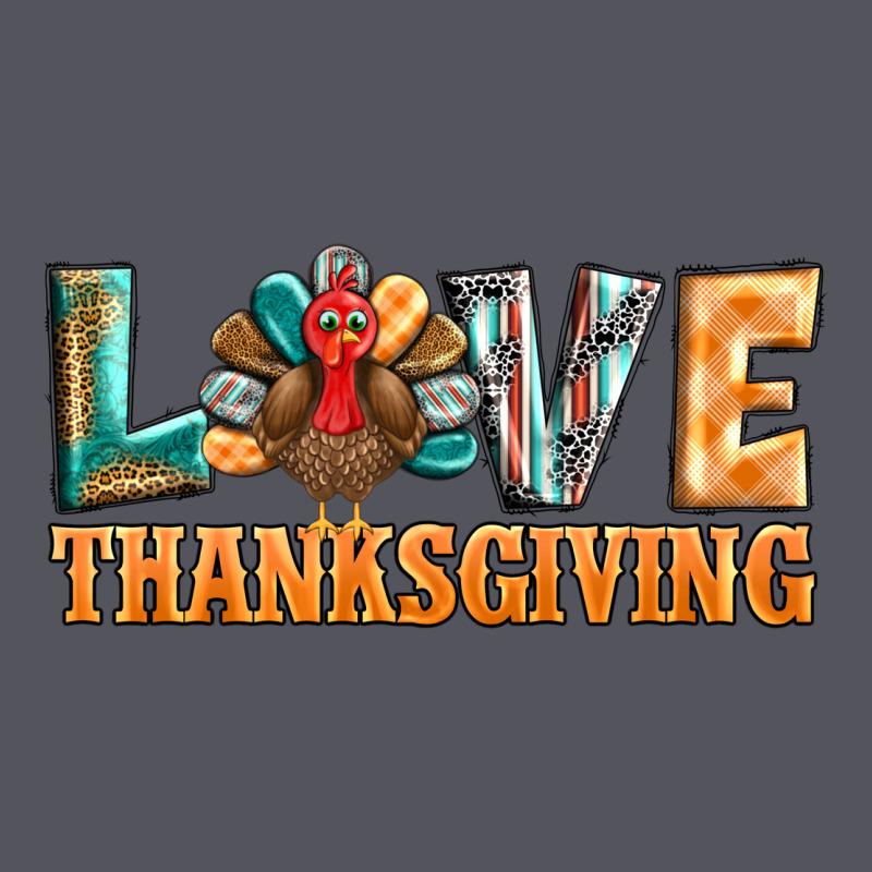 Love Thanksgiving Western Turkey Vintage Hoodie by BarkalooDesign | Teevron