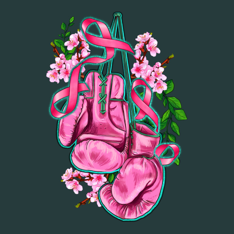 Cancer Boxing Gloves With Ribbon Premium Hoodie by AdoDesignShop | Teevron