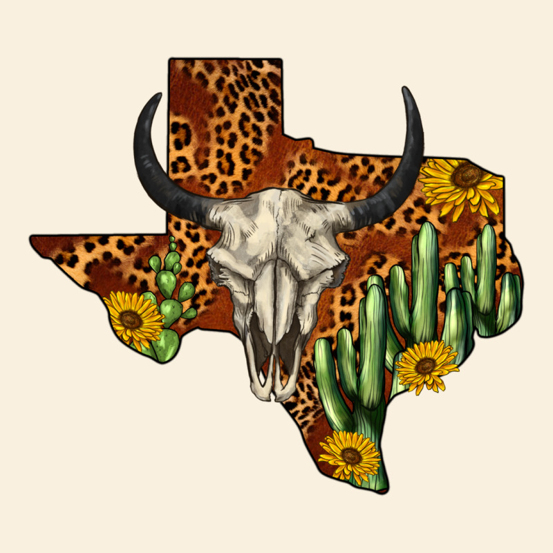 Bull Skull Texas Map Western Vintage Hoodie by BarkalooDesign | Teevron