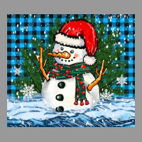 Snowy Christmas Snowman Vintage Hoodie | Teevron