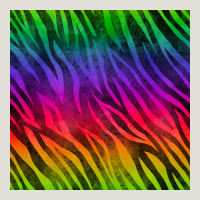 Colorful Zebra Seamless Pattern Heavy Core Tee | Teevron