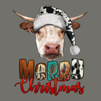 Merry Christmas Hereford Cow Premium Hoodie | Teevron