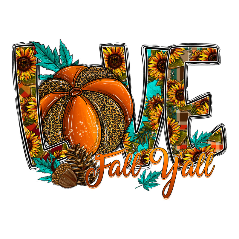Love Fall Y'all Premium Tee by CowhideDigitalArt | Teevron