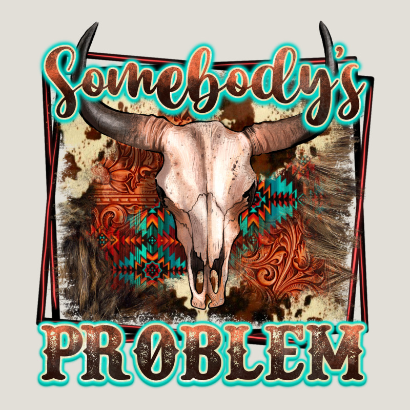 Somebody's Problem Bull Skull Heavy Core Tee by FaDigitalArtStudio | Teevron