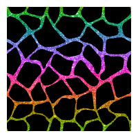 giraffe glitter seamless pattern | Teevron