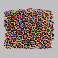 Leopard With Multiple Color Glitters Long Sleeve Tee | Teevron