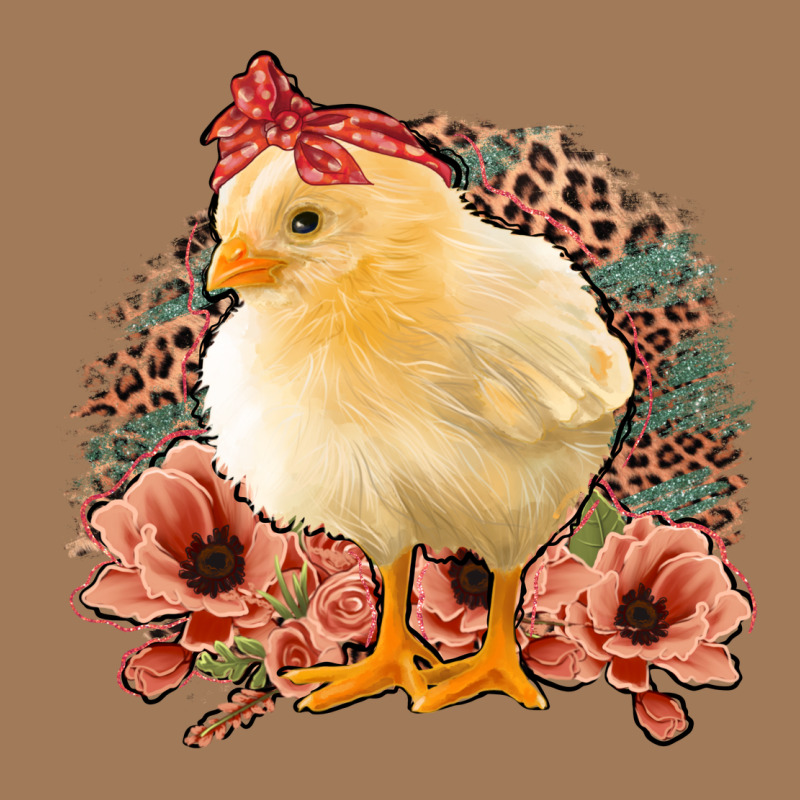 Chick With Flowers Feopard Classic Tee by Jasminsmagicworld | Teevron