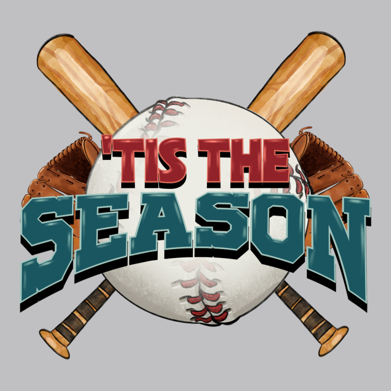 'tis The Season Baseball Classic Tee by FaDigitalArtStudio | Teevron