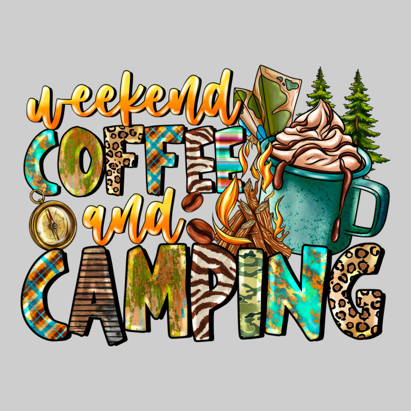 Weekends Coffee And Camping Premium Tee by CowhideDigitalArt | Teevron