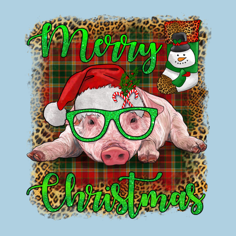Merry Christmas Baby Pig Premium Hoodie by RanaPortraitStore | Teevron