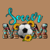 Western Leopard Cowhide Sunflowers  Glitter Mom Soccer Long Sleeve Tee | Teevron