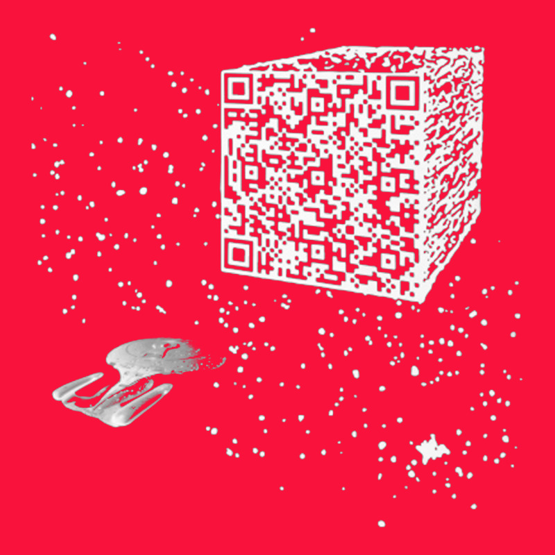 Qr Code Cube We Are The Borg Classic Tee by linhVisuals | Teevron