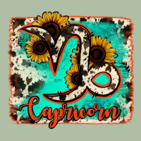Capricorn Turquoise Cowhide Urban Heavy Tee | Teevron
