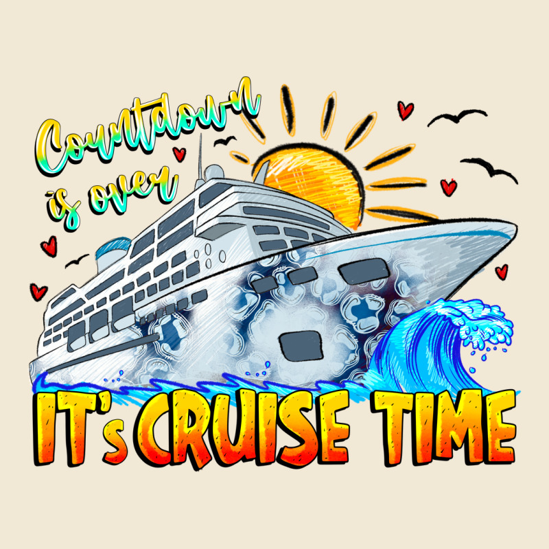 Countdown Is Over It's Cruise Time Premium Tee by CowhideDigitalArt | Teevron