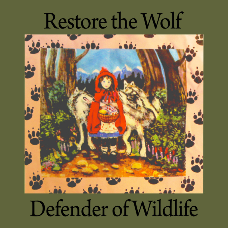 Restore The Wolf Defenders Of Wildlife Classic Tee by linhVisuals | Teevron