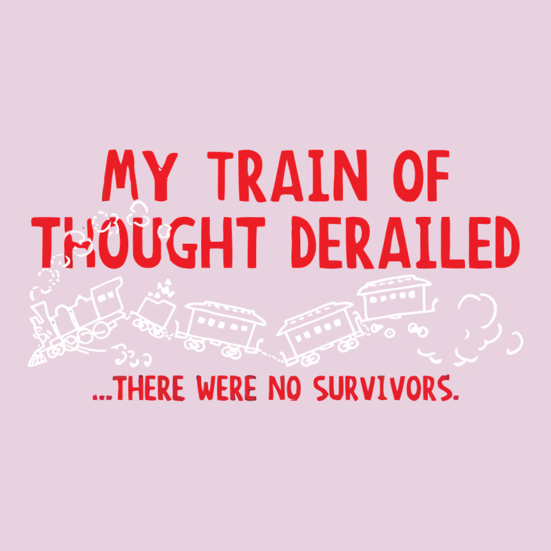 My Train Of Thought Derailed Classic Tee by linhVisuals | Teevron