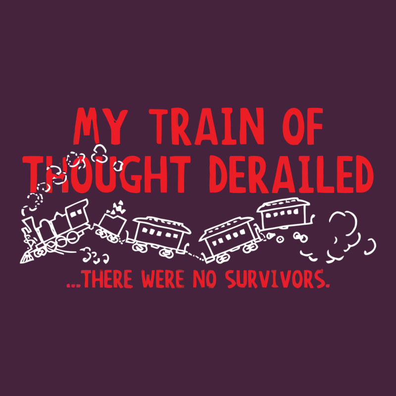 My Train Of Thought Derailed Classic Tee by linhVisuals | Teevron