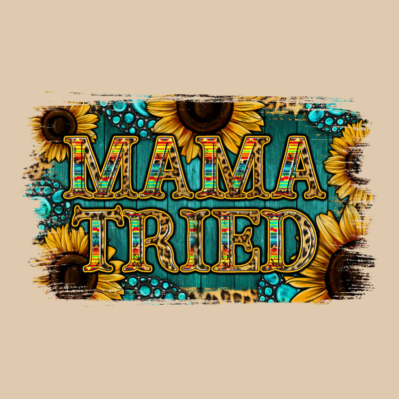 Sunflower Serappe Turquoise Gemstone Mama Tried Classic Tee by Jasminsmagicworld | Teevron