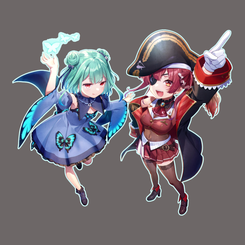 Houshou Marine And Uruha Rushia Classic Tee by linhVisuals | Teevron