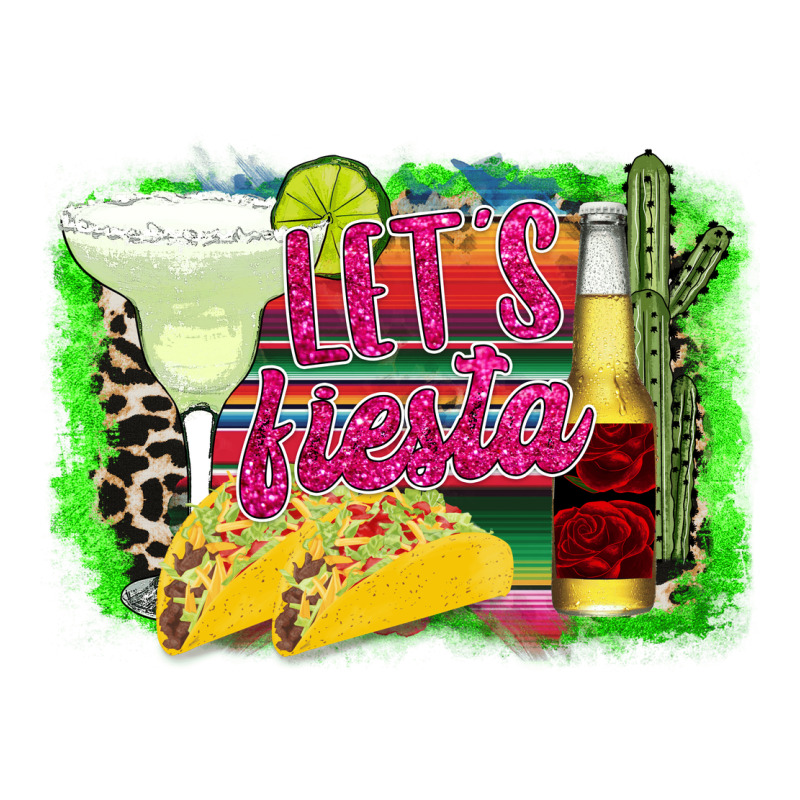 Let's Fiesta Premium Tee by CowhideDigitalArt | Teevron