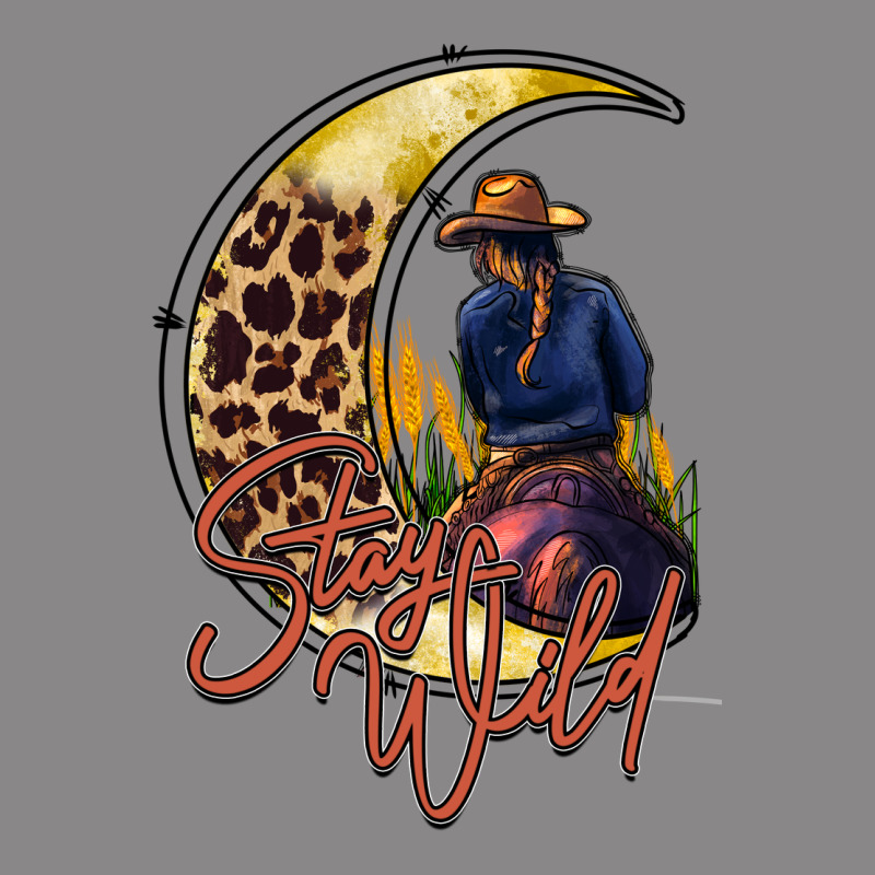 Stay Wild Moon Cowgirl Vintage Tee by RacoonDesign | Teevron