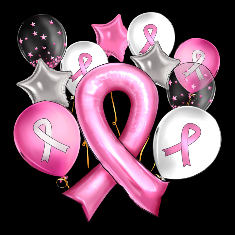 Balloons Cancer Ribbon Ladies Tee by Artiststas | Teevron